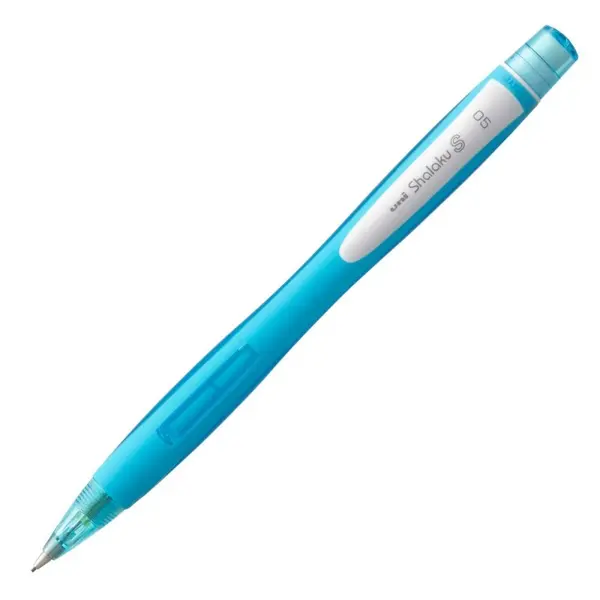Creion mecanic UNI Shalaku M5-228, 0.5 mm, cu guma de sters, diverse culori