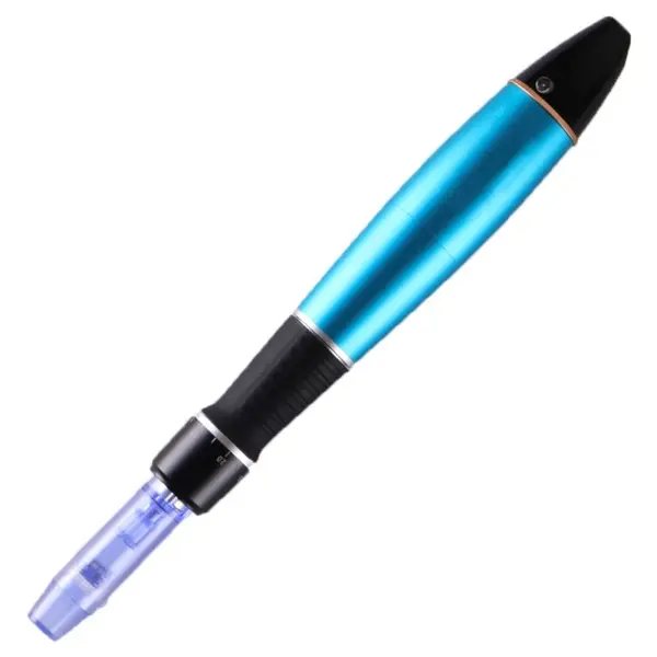 Creion Micro-Ace, Dermapen, Dr. Pen, A1W, pentru Electroporare, Wireless, 2x Rezerve 12 ace, Adancime 0.25 - 3.00 mm, 5 viteze