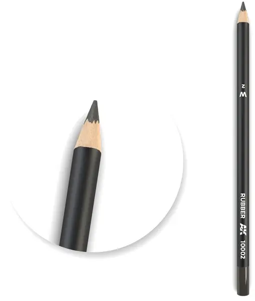 Creion pe baza de apa pentru modelat AK Interactive - Watercolor Pencil Rubber AK10002 (1 buc )