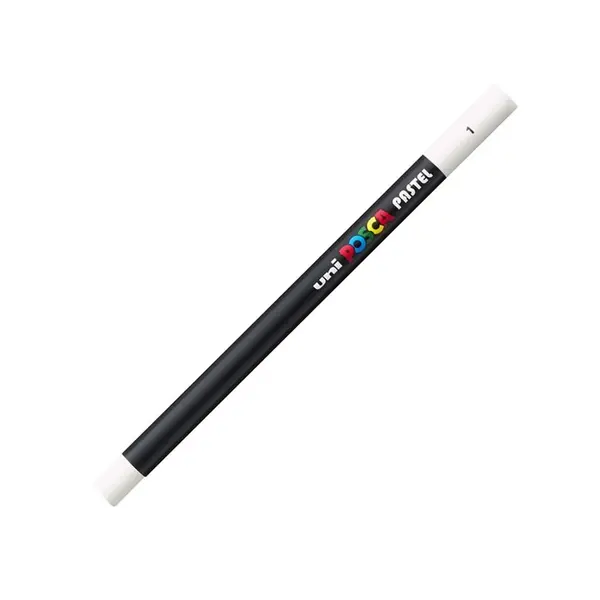 Creion uleios pastel Posca KPA-100.1 1.0-6.8mm,alb