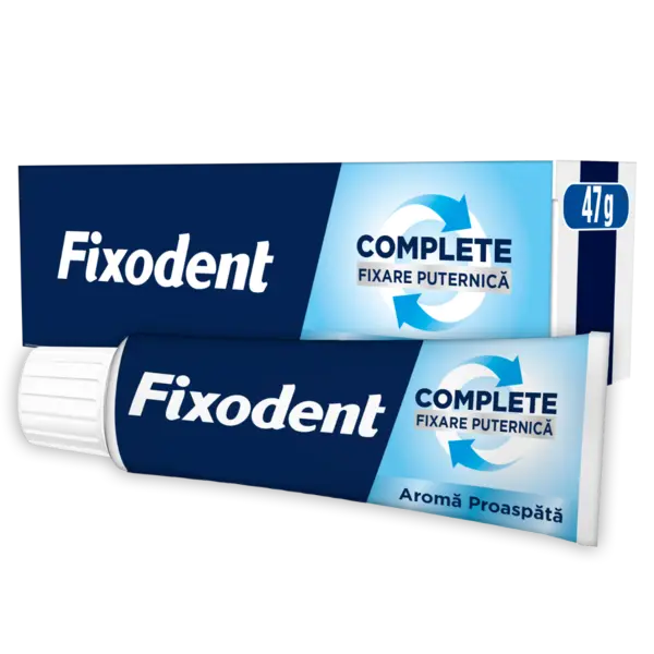 Crema adeziva pentru proteza dentara Original Complete, 47g, Fixodent