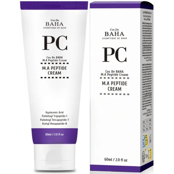 Crema anti-age cu peptide și adenosină Cos DE BAHA M.A. Peptide
