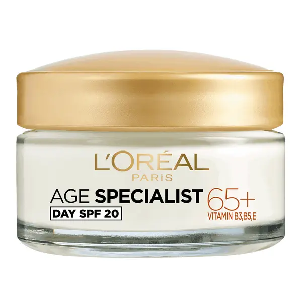 Crema antirid de zi cu SPF20, Age Specialist 65+, 50 ml, LOreal