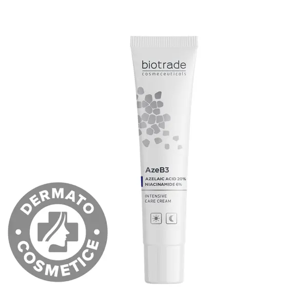 Crema cu acid azelaic si nicinamida, 30ml, Biotrade