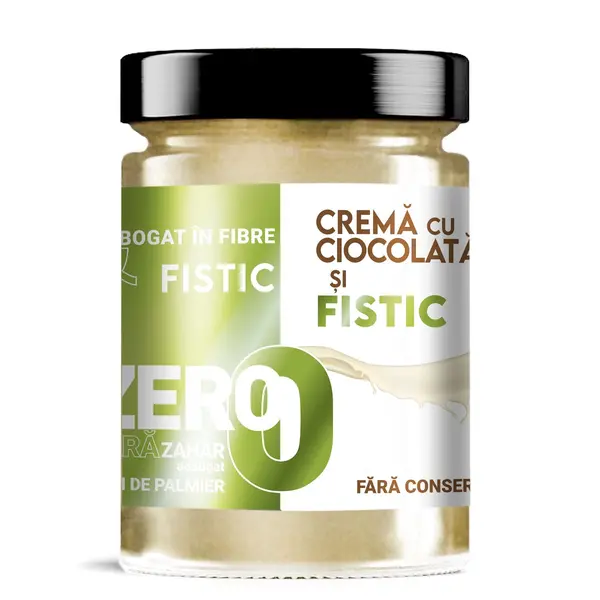 Crema cu ciocolata alba si fistic, 350g, Artisan Vita