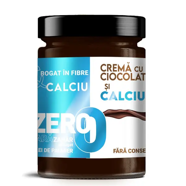Crema cu ciocolata si calciu, 350g, Artisan Vita
