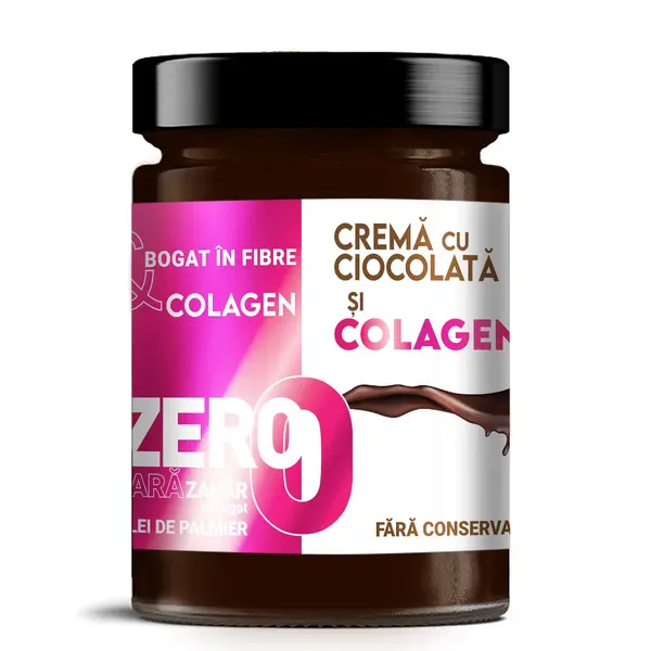 Crema cu ciocolata si colagen, 350g, Artisan Vita