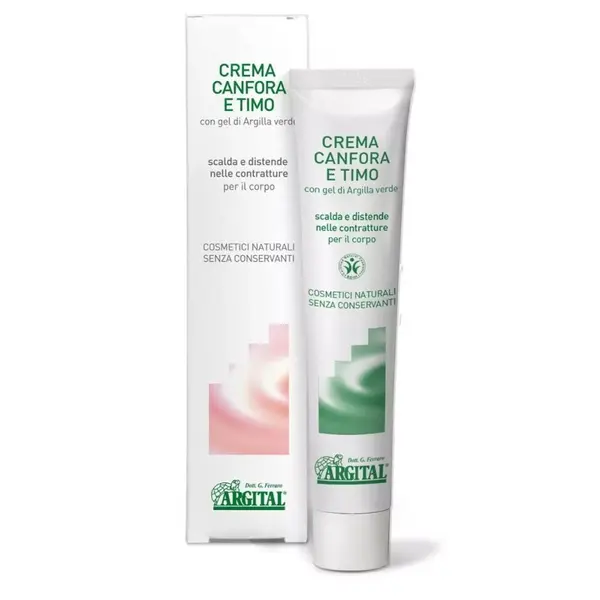 Crema cu Namol Camfor si Cimbru - impotriva durerilor, 50 ml Argital