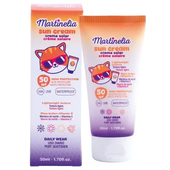 Crema cu protectie solara SPF 50 Waterproof Martinelia 50 ml