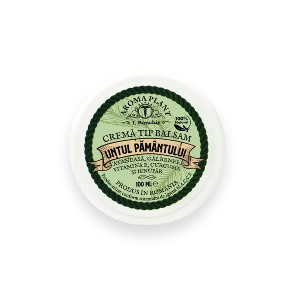 Crema cu untul pamantului, tataneasa si galbenele, 100g, Aroma Plant Bonchis