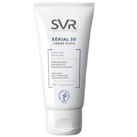 Crema cu uree 30% Xerial 30 pentru picioare, 50 ml, SVR
