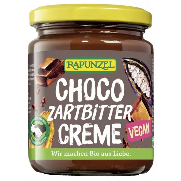 Crema de ciocolata amaruie vegana, eco - 250 g
