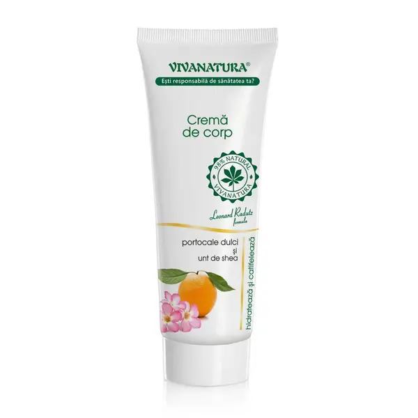 Crema de corp cu portocale dulci si unt de shea, 250 ml – Leonard Radutz Formula