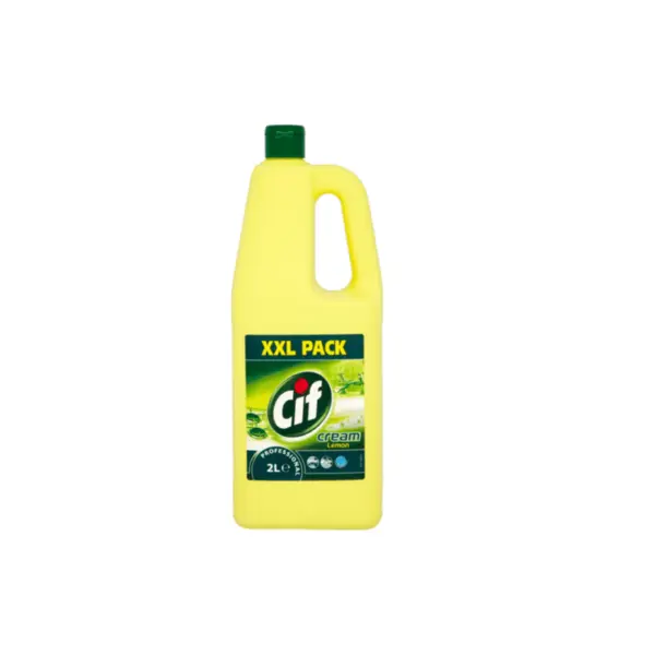 Crema de curatat CIF Lemon 2L W2124 Crema de curatat CIF Lemon 2L W2124