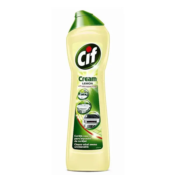 Crema de curatat Cif Lemon 500 ml Crema de curatat Cif Lemon 500 ml
