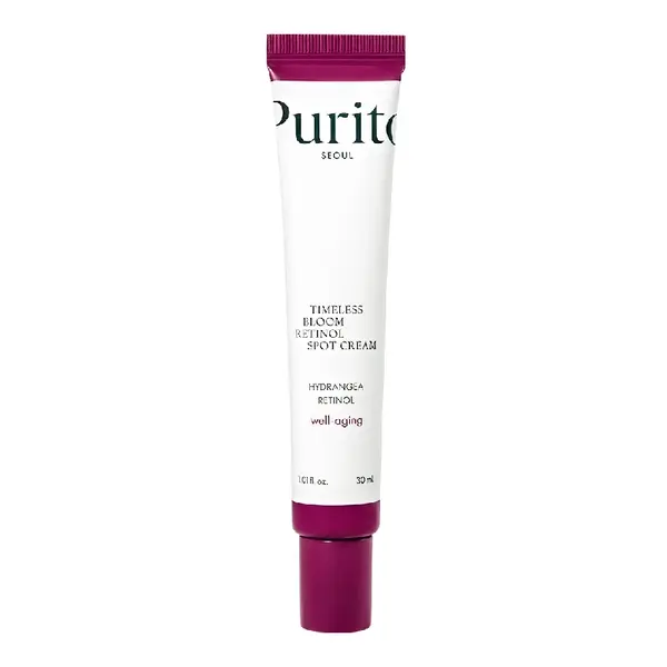 Crema de fata anti-rid Timeless Bloom Retinol Spot, 30 ml, Purito