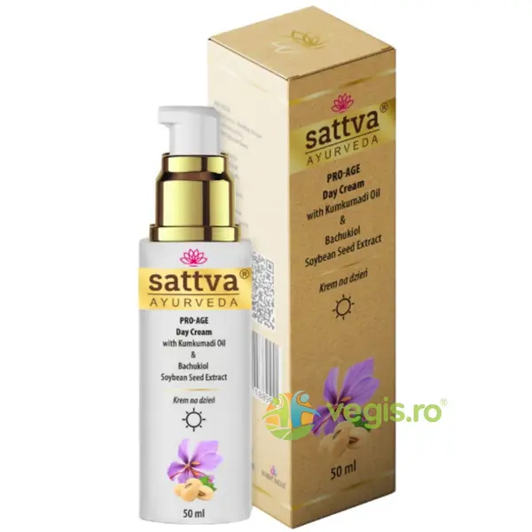 Crema de Fata Antirid de Zi cu Bakuchiol si Kumkumadi 50ml