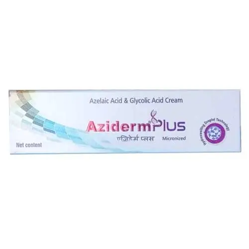Crema de Fata, Aziderm Plus, Anti-Acnee, impotriva Eruptiilor Cutanate, Amelioreaza Cosurile, Roseata si Mancarimea, cu Acid Azelaic si Glicolic, 10gr