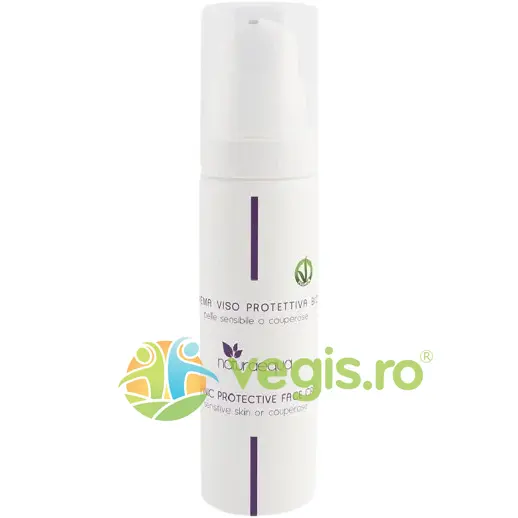 Crema de Fata Bio Protectoare cu SPF pentru Rozacee 50ml