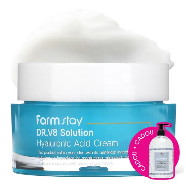 Crema de Fata Cu Acid Hialuronic Farmstay DR-V8 Solution Hyaluron