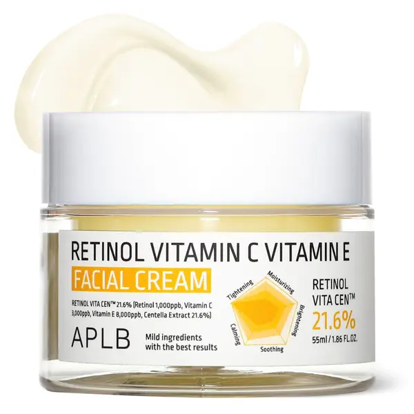 Crema de Fata cu Retinol, Vitamina C si Vitamina E APLB Facial Cr