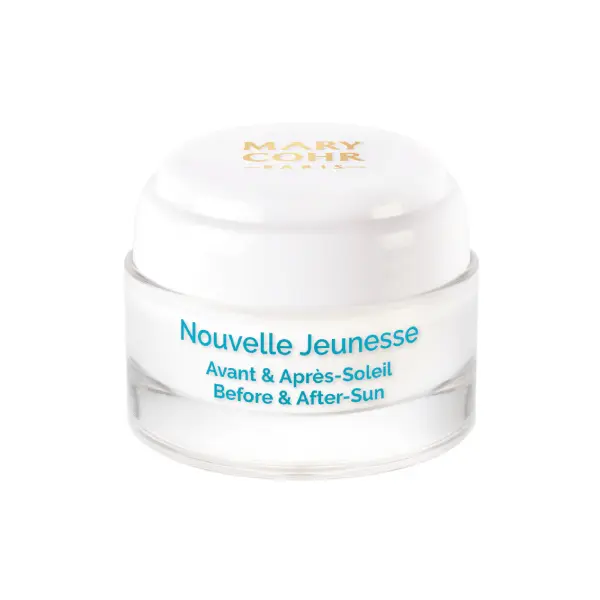 Crema de fata dupa expunerea la soare Mary Cohr Nouvelle Jeunesse Avant & Apres Soleil efect de regenerare 50ml