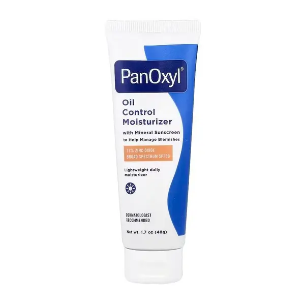 Crema de Fata, PanOxyl, Oil Control Moisturizer, SPF 30, pentru Tenul Gras si Predispus la Acnee, cu Oxid de Zinc 17%, 48gr