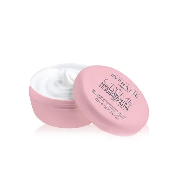 Crema de fata si corp hidratanta si hranitoare pentru toate tipurile de piele, 250ml, Byphasse