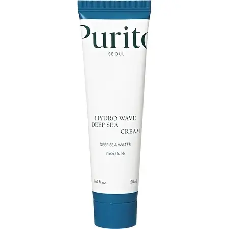 Crema de fata vegana pentru ten gras deshidratat Deep Sea Pure Water, 50 ml, Purito