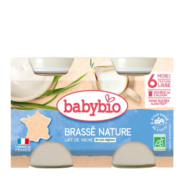 Crema de iaurt, 2 x 130g, BabyBio
