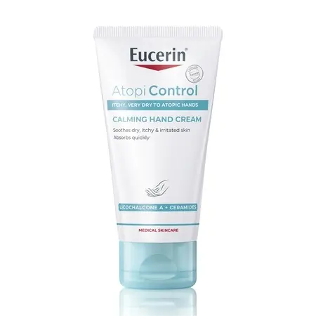 Cremă de mâini AtopiControl, 75 ml, Eucerin