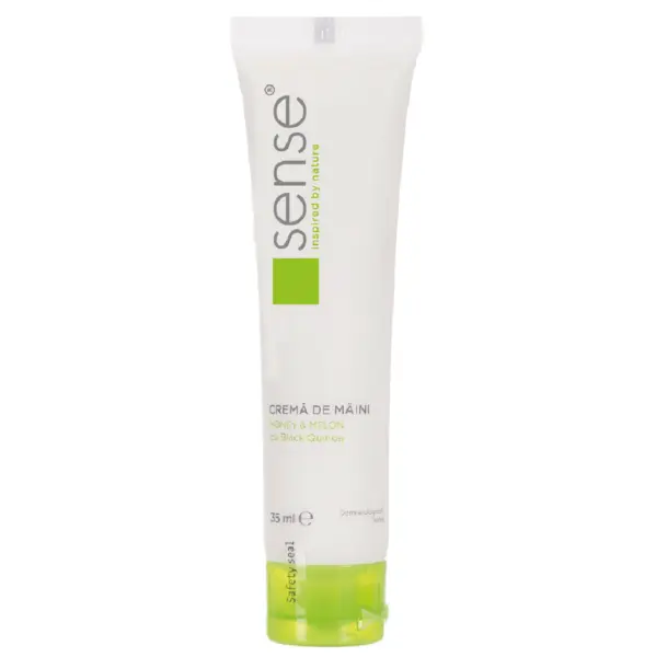 Crema de maini cu efect hidratant Sense Black Quinoa 35 mL Crema de maini 35 mL Sense Black Quinoa