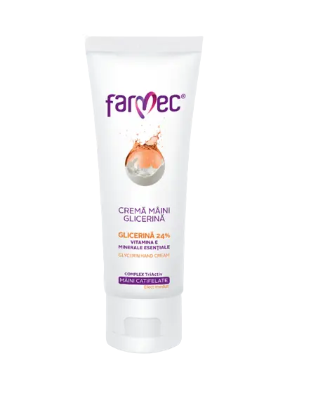 Crema de maini cu glicerina, 40ml, Farmec