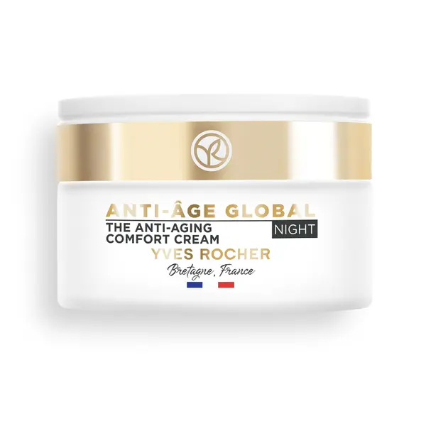 Crema de noapte pentru regenerarea si confortul tenului Bretagne France, 50ml, Yves Rocher