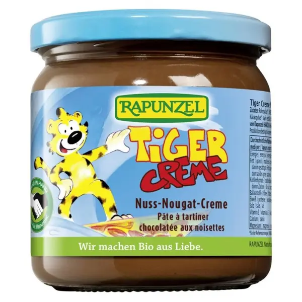 Crema de nuca nougat Tiger, eco - 400 g