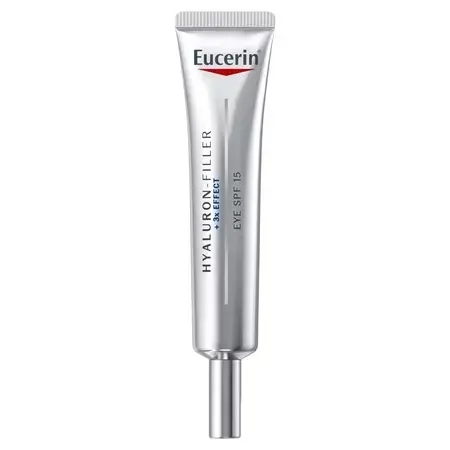 Cremă de ochi antirid SPF 15 Hyaluron-Filler, 15 ml, Eucerin