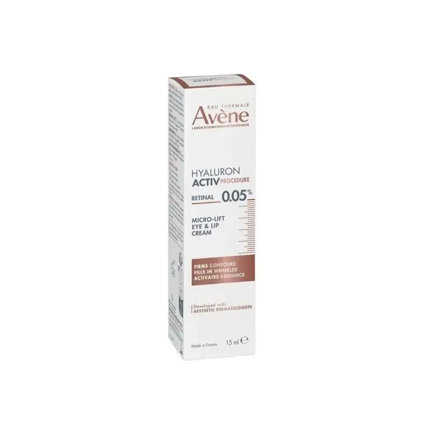 Cremă de Ochi cu 0,05% Retinal Hyaluron Activ Procedure, 15 ml, Avene