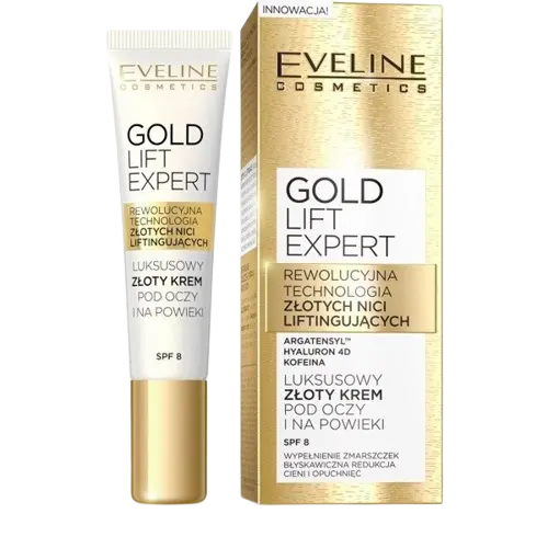 Crema de ochi Gold Lift, 15ml, Eveline Cosmetics
