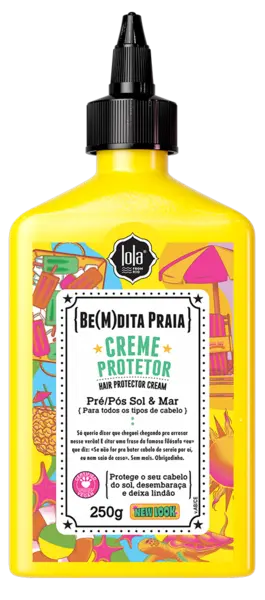 Crema de par cu protectie solara Bemdita Praia, 250g, Lola Cosmetics