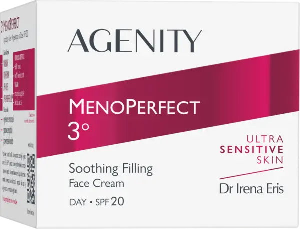 Crema de zi calmanta cu efect de umplere MenoPerfect 3 SPF20, 50ml, Agenity