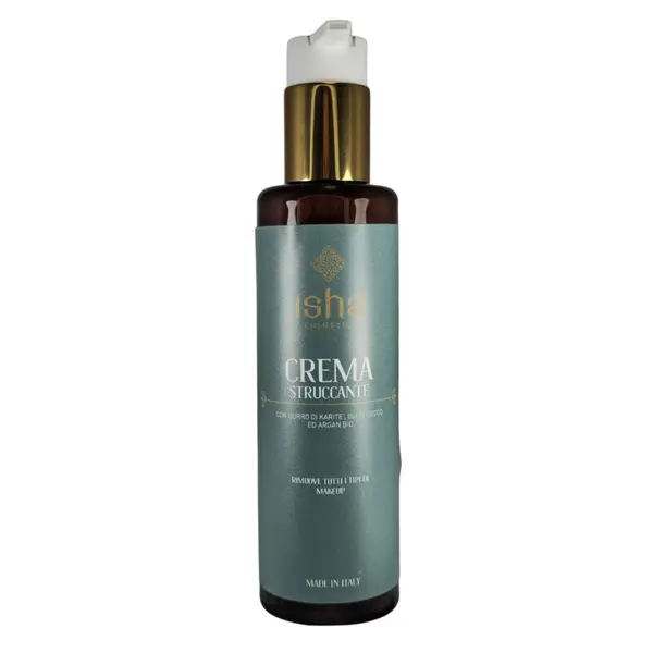 Crema demachianta cu unt de shea, ulei de cocos si argan, 200ml, Isha