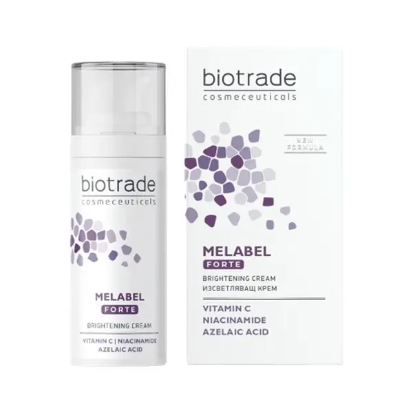 Crema depigmentanta cu actiune tripla Melabel Forte 50 ml, Biotrade