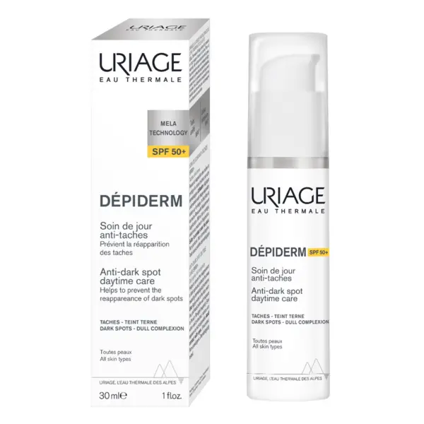 Crema depigmentanta SPF50+ Depiderm, Uriage | 30 ml