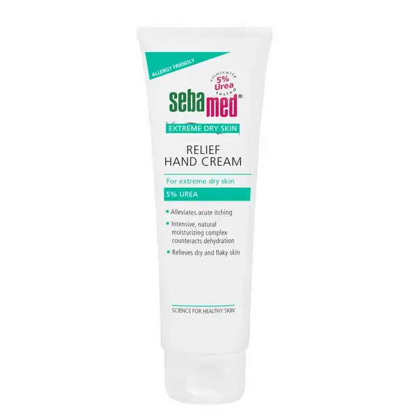 Crema dermatologica pentru maini cu 5% uree Extreme Dry Skin, 75 ml, Sebamed