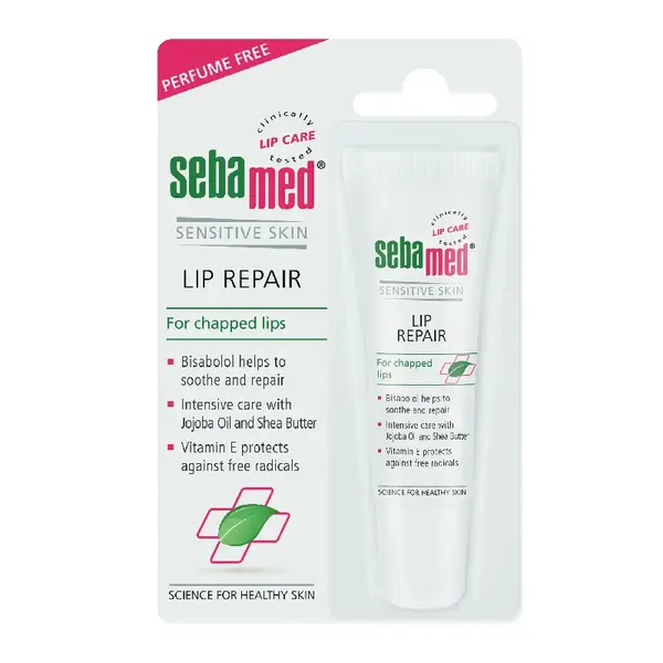 Crema dermatologica reparatoare pentru buze crapate, 10 ml, Sebamed