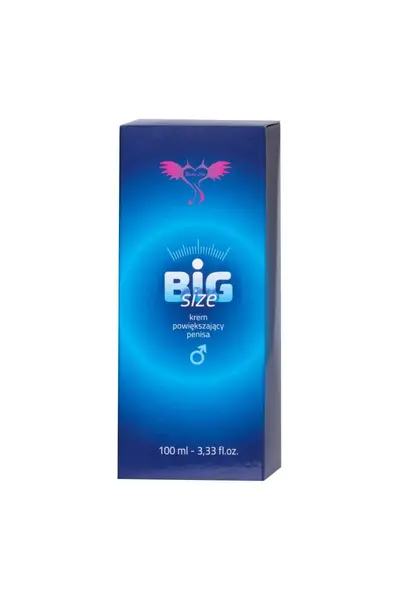 Crema Emily Love - Big Size, pentru mărirea penisului, fermitate și circulație îmbunătățită, 150 ml
