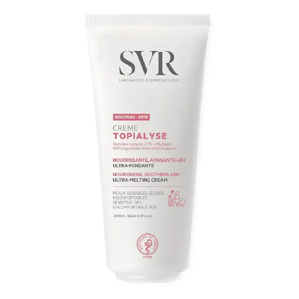 Crema emolienta Topialyse, 200 ml, Svr