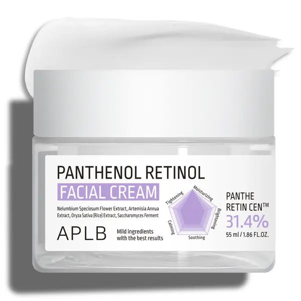 Cremă facială cu pantenol și retinol APLB Phantenol Retinol Fa