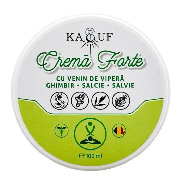 Crema Forte cu venin de vipera, 100 ml, Kasuf