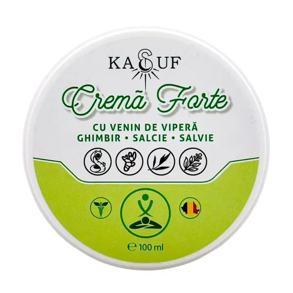 Crema forte cu venin de vipera, 100ml, Kasuf